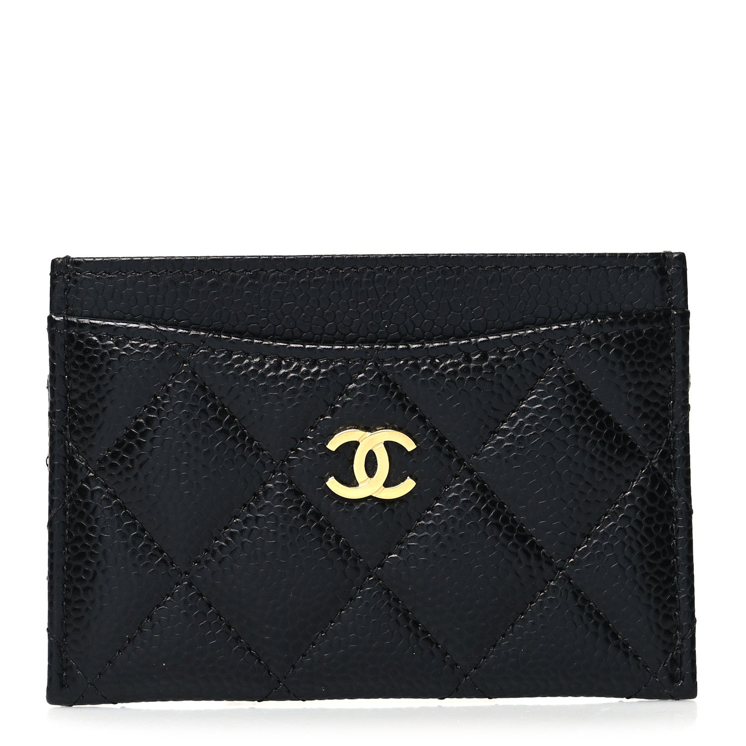 Chanel Caviar Quilted Card Holder Black 1 of 12