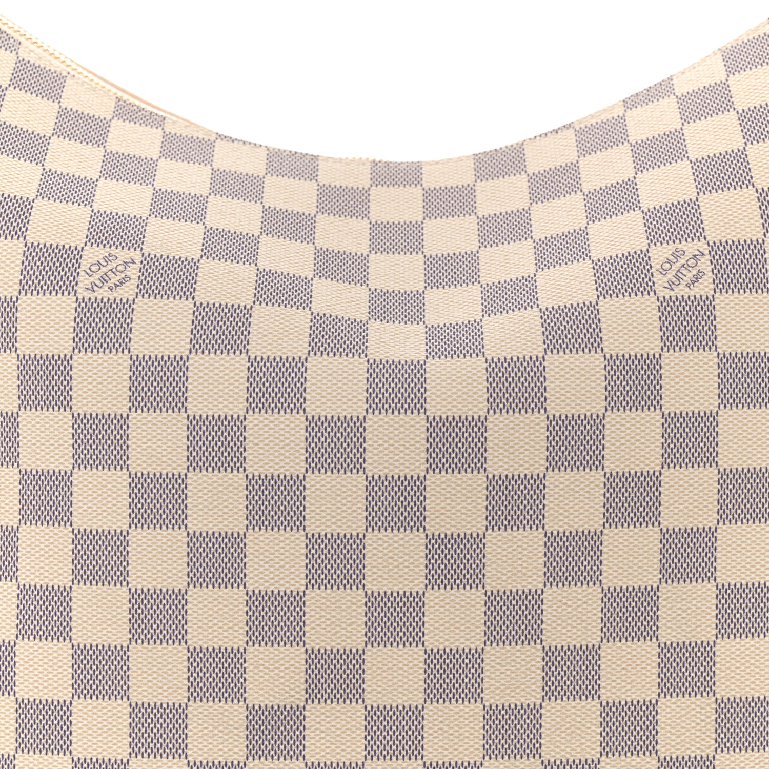 Louis Vuitton Damier Azur Slouchy MM 7 of 10