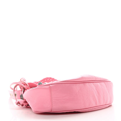 Balenciaga Agneau Arena Le Cagole Shoulder Bag XS Candy Pink 4 of 11