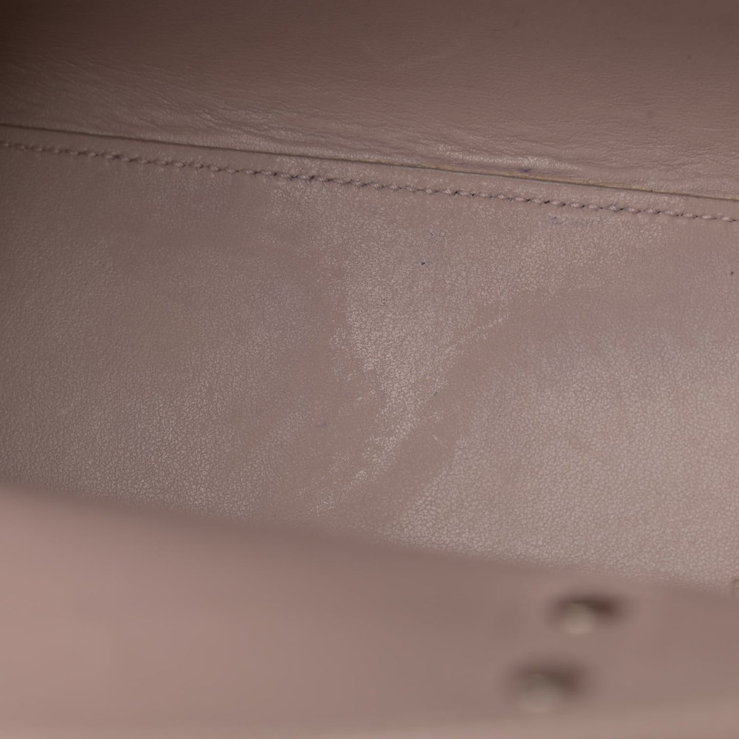 Grained Calfskin Nano Sac De Jour Antique Rose
