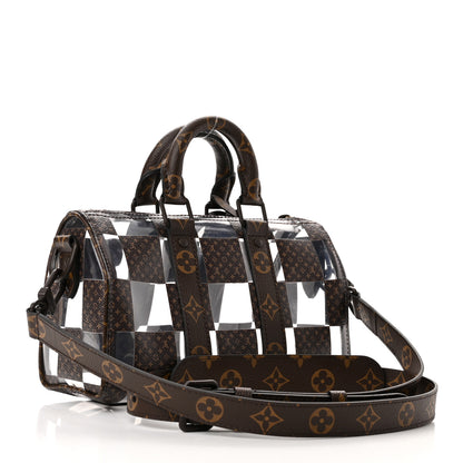 Louis Vuitton PVC Monogram Chess Keepall Bandouliere 25 3 of 10