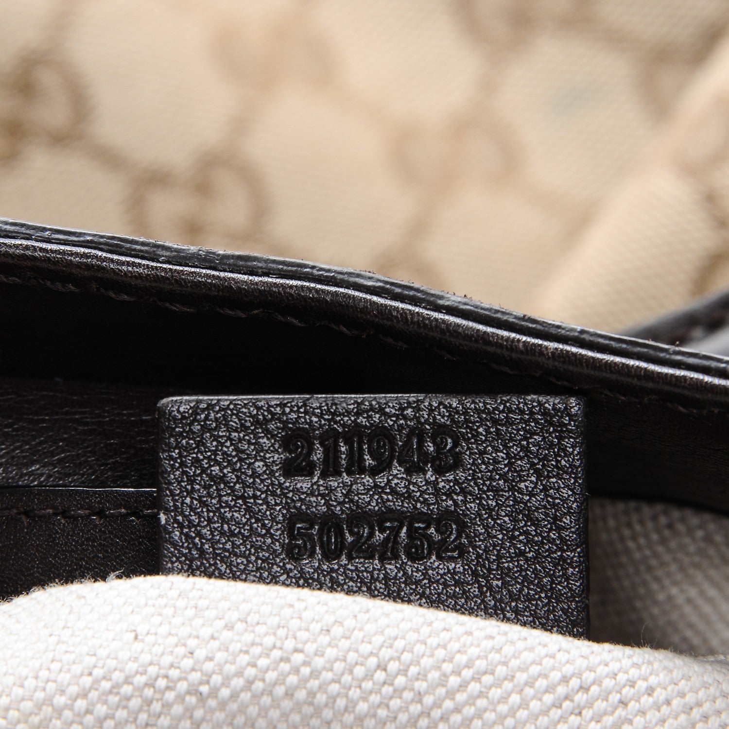 Gucci Monogram Large Sukey Tote Dark Brown 9 of 14