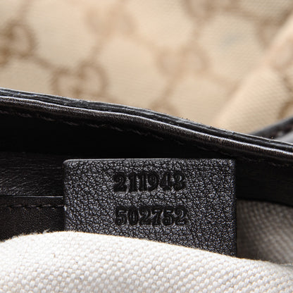 Gucci Monogram Large Sukey Tote Dark Brown 9 of 14