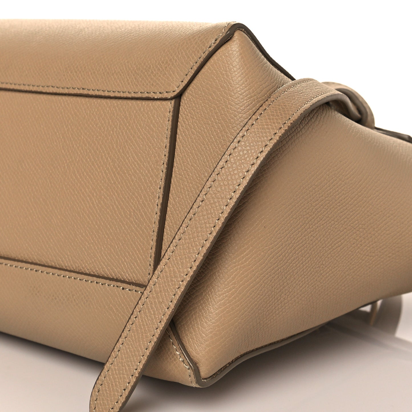 Baby Grained Calfskin Mini Belt Bag Dune