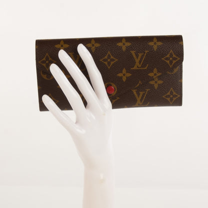 Louis Vuitton Monogram Josephine Wallet Red 2 of 8