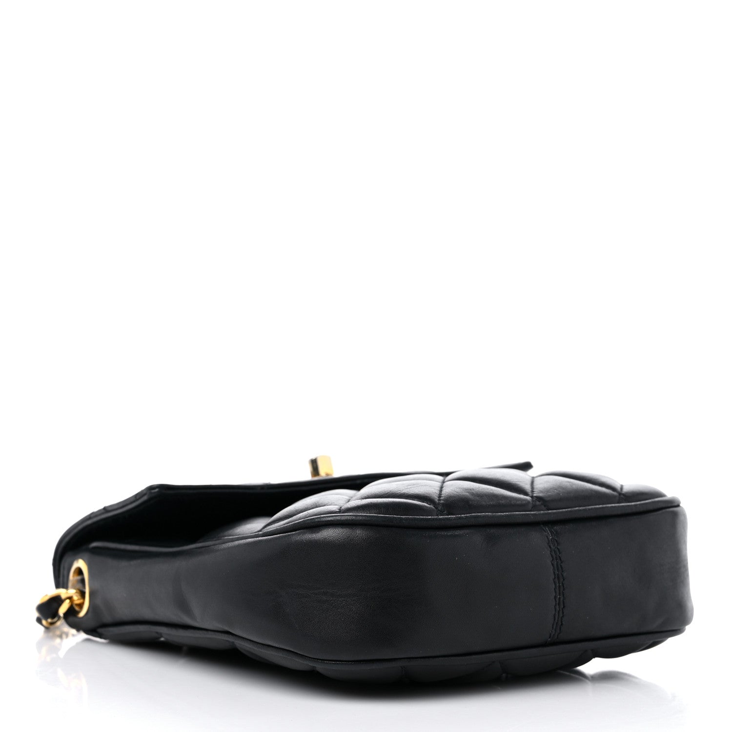 Chanel Lambskin Quilted Extra Mini Flap Black 4 of 13