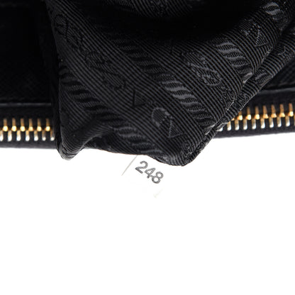 Prada Saffiano Medium Galleria Double Zip Tote Black 7 of 10