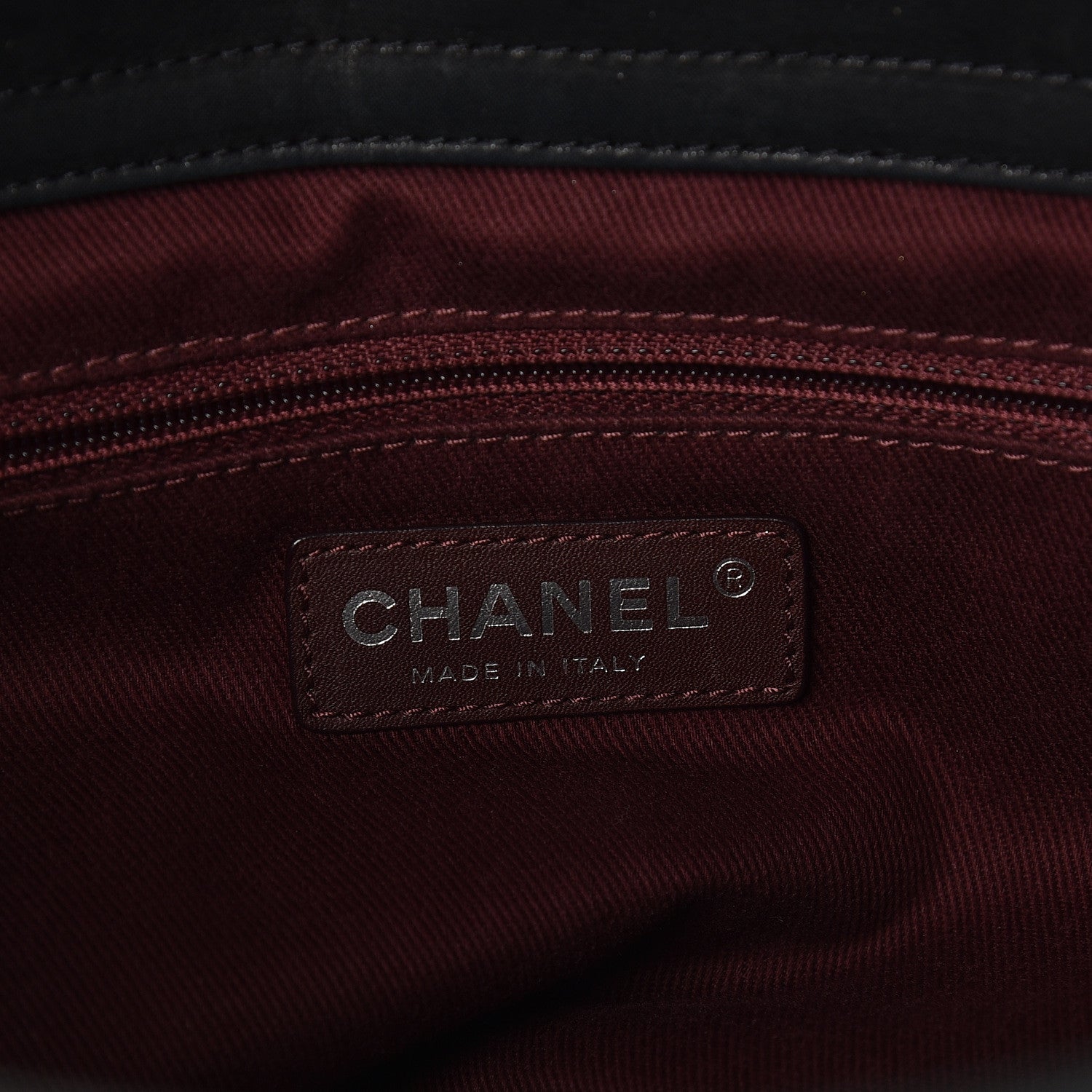 Chanel Iridescent Glazed Calfskin In The Mix Tote Black 6 of 12