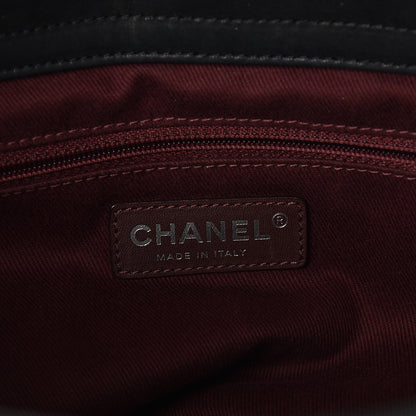 Chanel Iridescent Glazed Calfskin In The Mix Tote Black 6 of 12