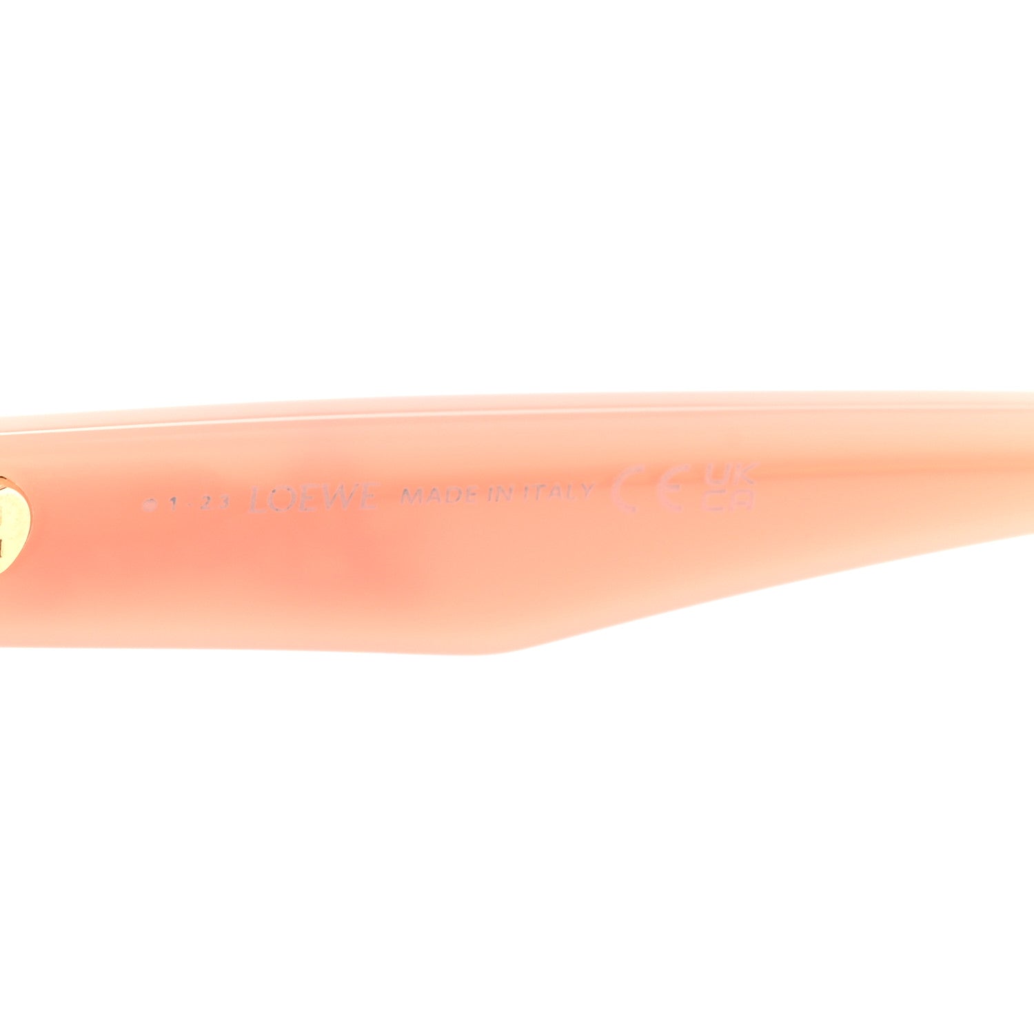 Loewe Acetate Curvy Round Sunglasses LW40112I Pink 6 of 7