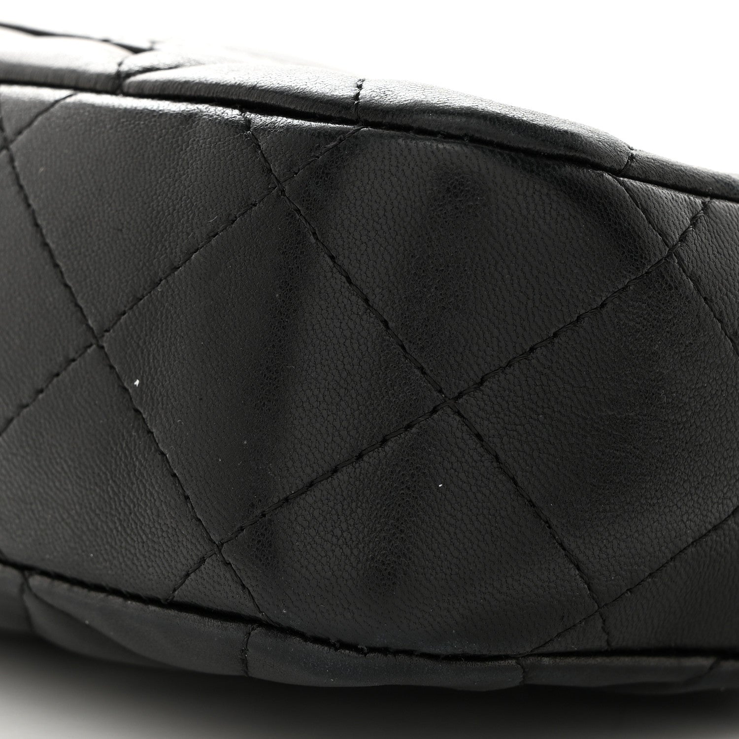 Chanel Lambskin Quilted Small Timeless Camera Case Black 10 of 10