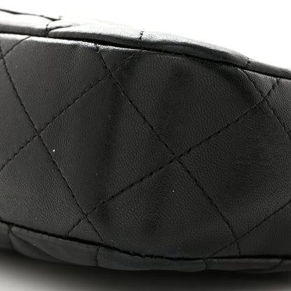 Chanel Lambskin Quilted Small Timeless Camera Case Black 10 of 10