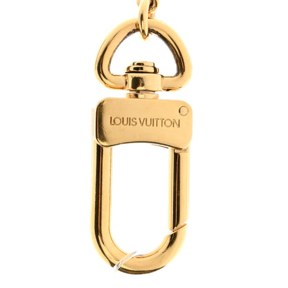 Louis Vuitton Metal Pochette Extender Key Ring Chain Gold 3 of 5