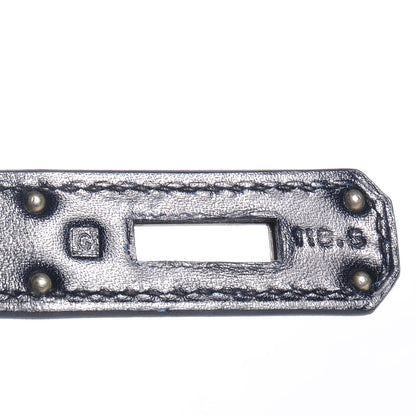 Hermes Box Kelly Retourne 32 Indigo 5 of 28