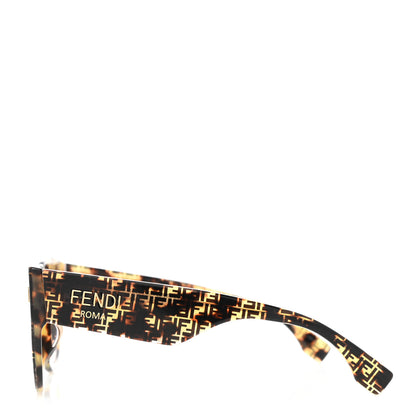 Fendi Acetate FF 53mm Sunglasses 0452/F/S Tortoise 3 of 7