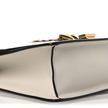 Gucci Calfskin Small Sylvie Shoulder Bag Off White 9 of 13