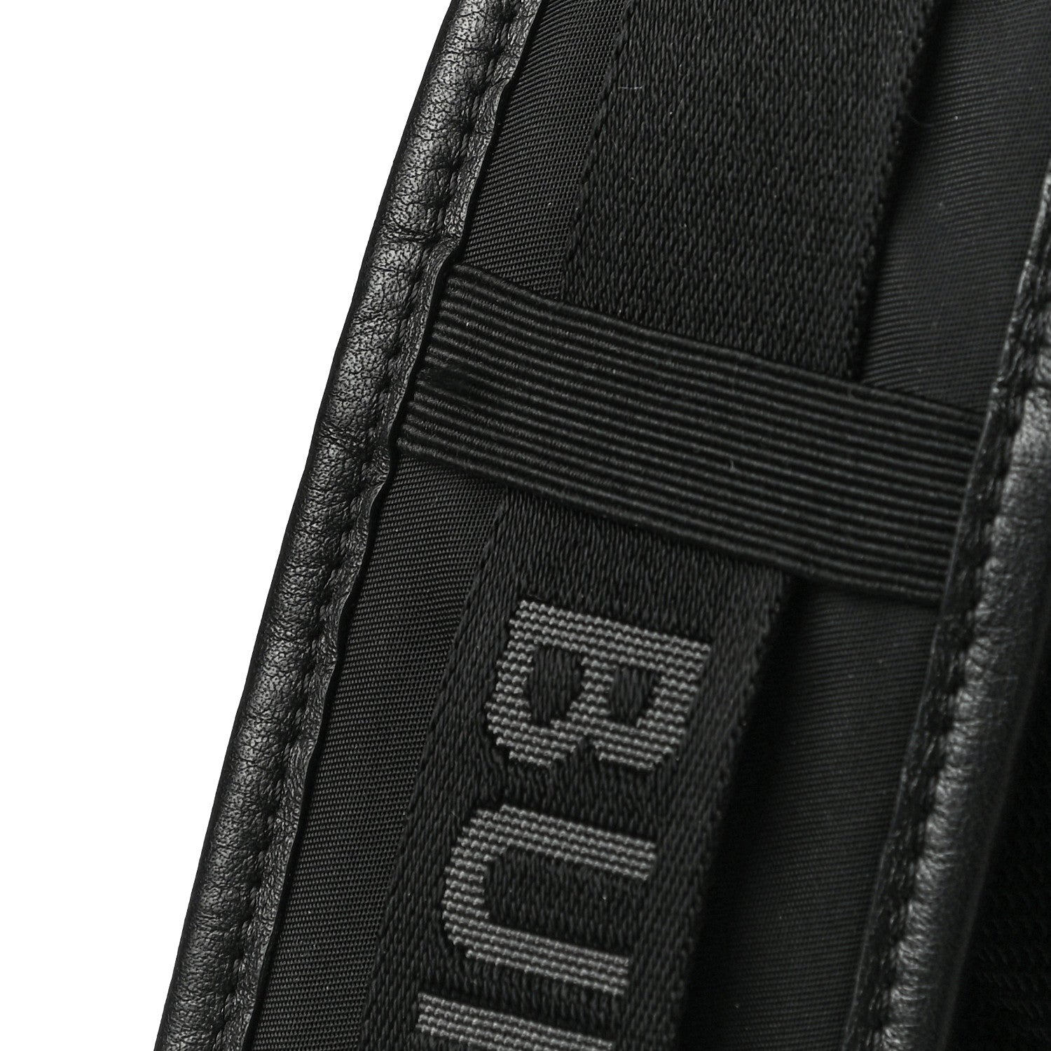 Burberry Nylon Logo Print Rocky Backpack Black 11 of 19