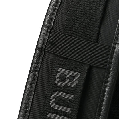 Burberry Nylon Logo Print Rocky Backpack Black 11 of 19