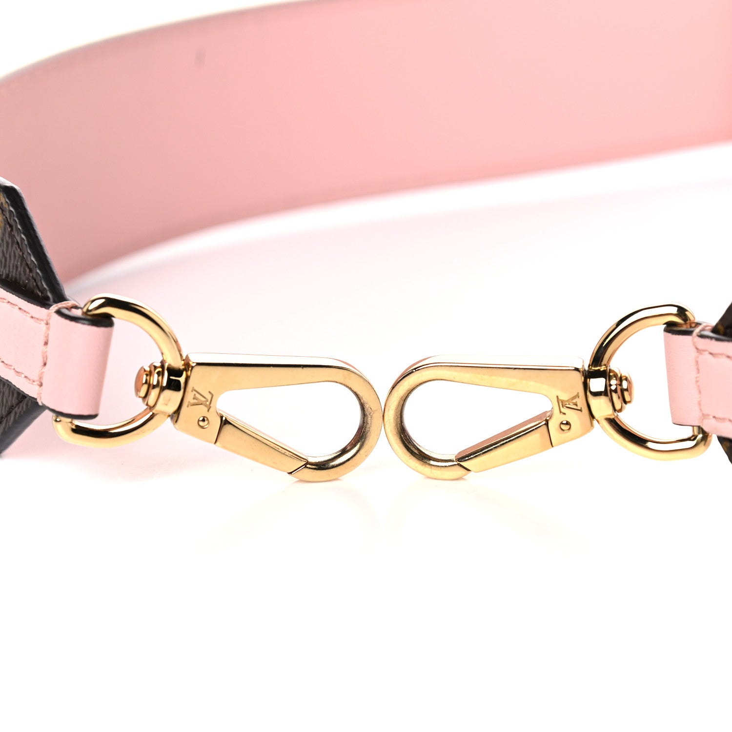 Louis Vuitton Monogram Adjustable Bandouliere Shoulder Strap Rose Ballerine 5 of 8