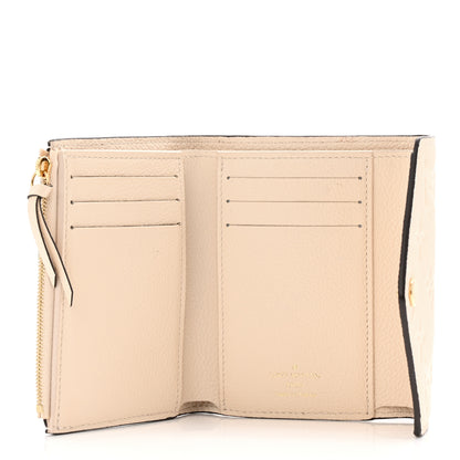 Louis Vuitton Empreinte Victorine Wallet Cream 5 of 8