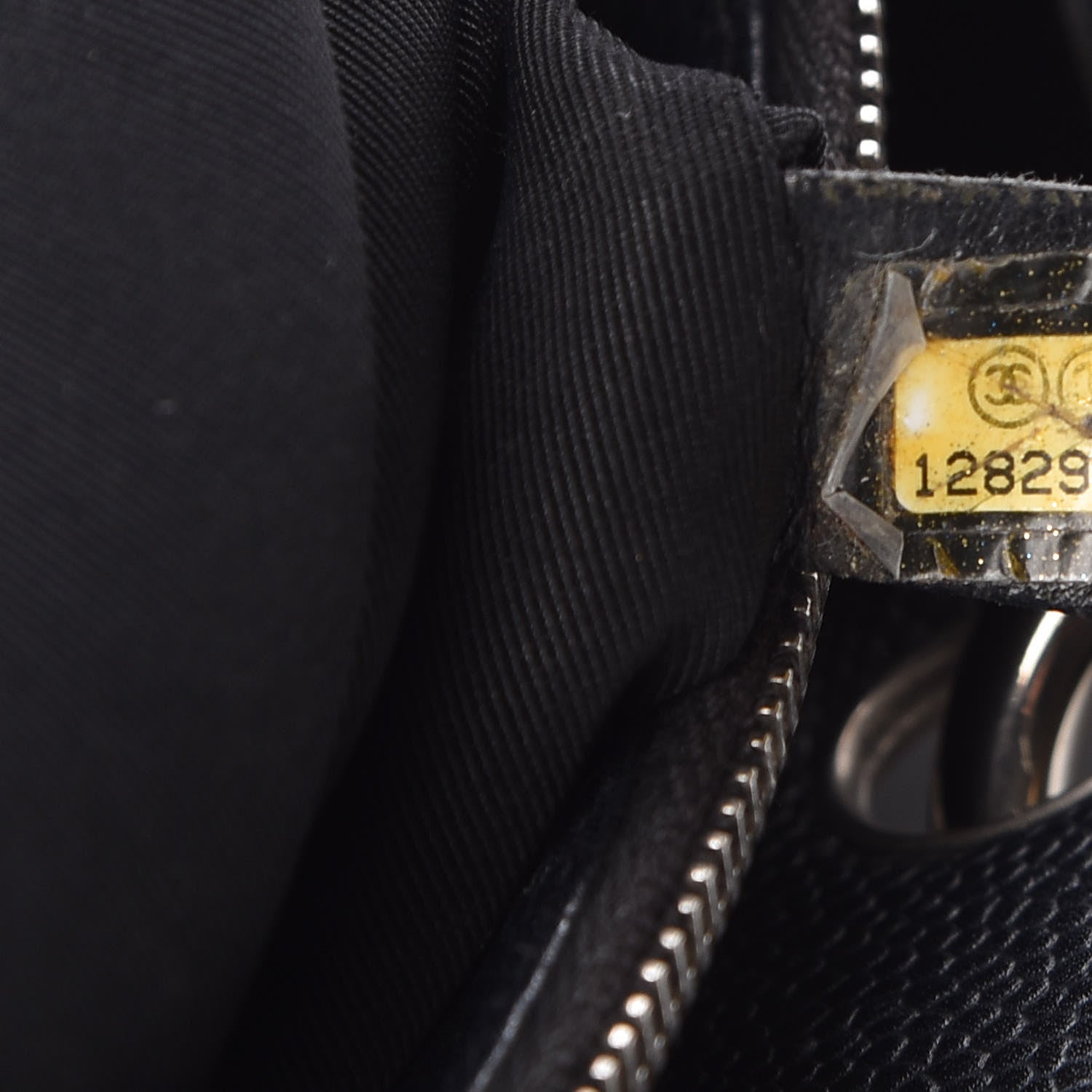 Chanel Caviar Quilted Grand Shopping Tote GST Black 7 of 15