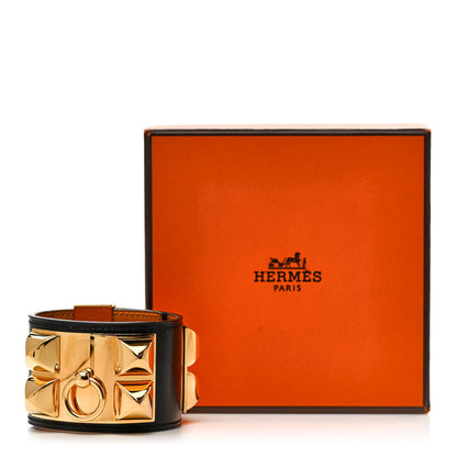 Hermes Box Collier De Chien CDC Bracelet XS Black 5 of 5
