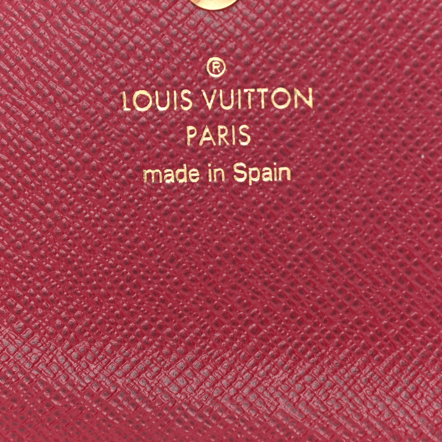 Monogram Rosalie Coin Purse Fuchsia