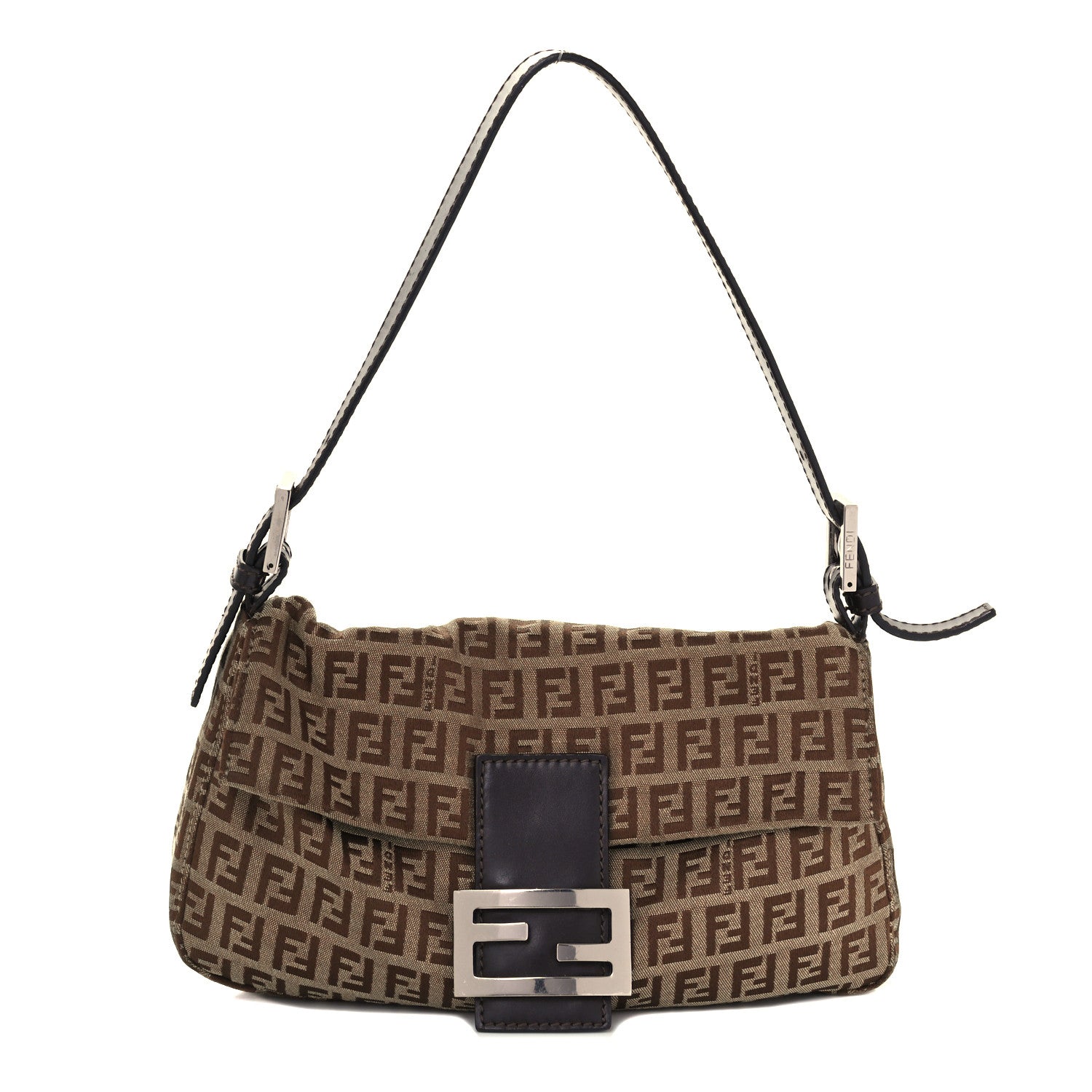 Fendi Zucchino Baguette Tobacco 1 of 9