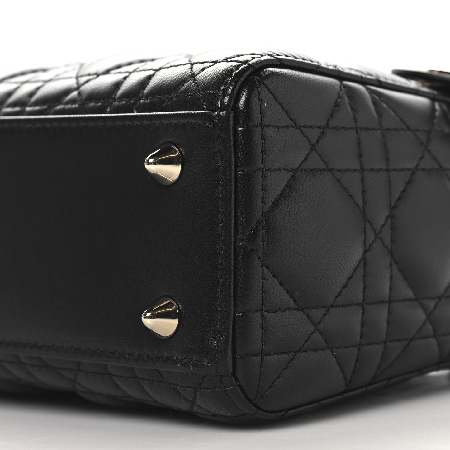 Lambskin Cannage Small My ABCDior Lady Dior Black