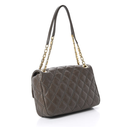Chanel Calfskin Quilted Retro Chain Flap Dark Grey 3 of 11