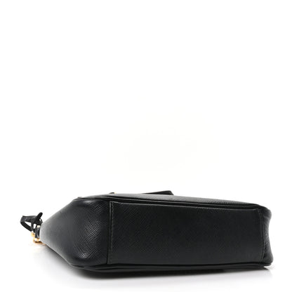 Prada Saffiano Lux Re-Edition 2005 Shoulder Bag Black 4 of 10