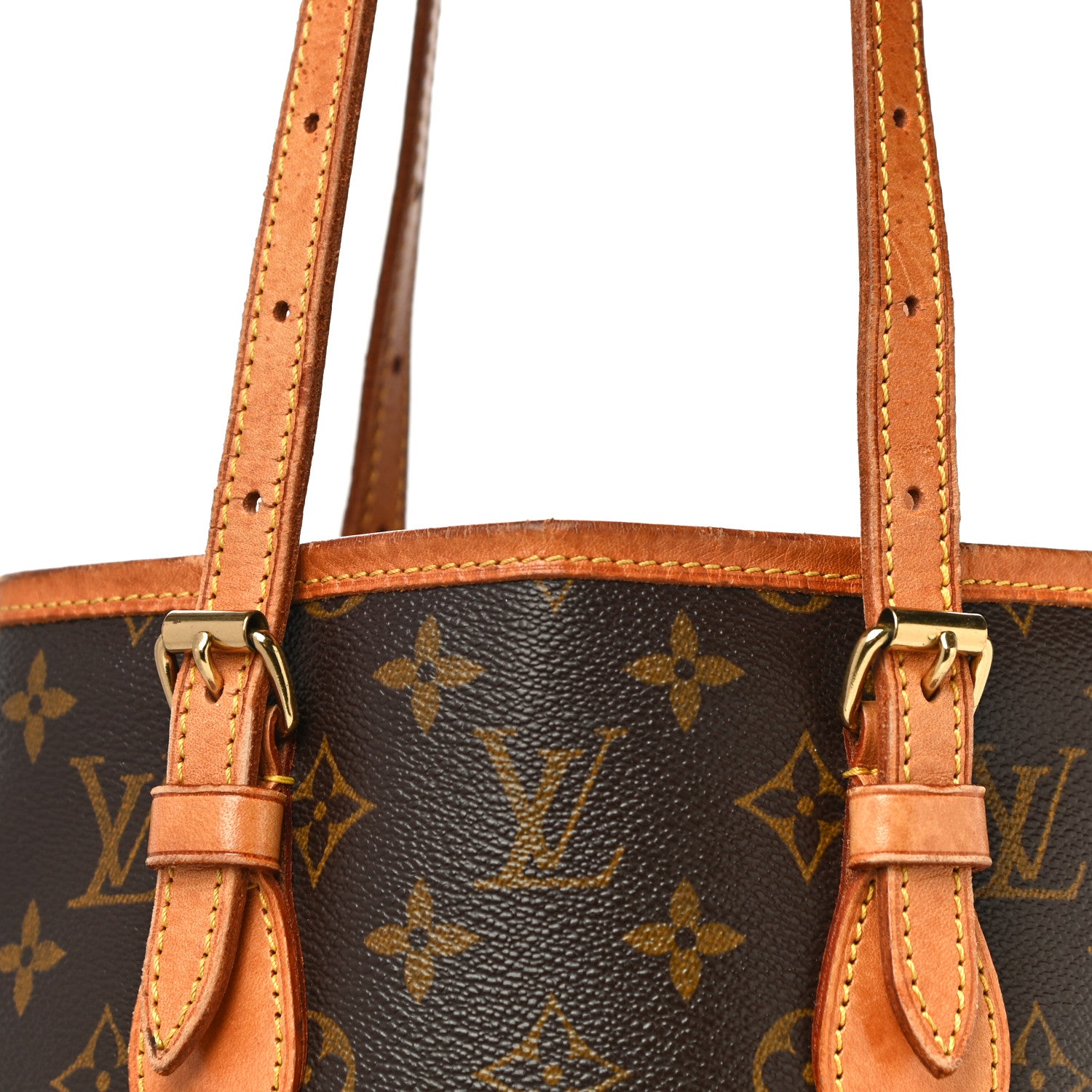 Louis Vuitton Monogram Petit Bucket 23 25 of 35