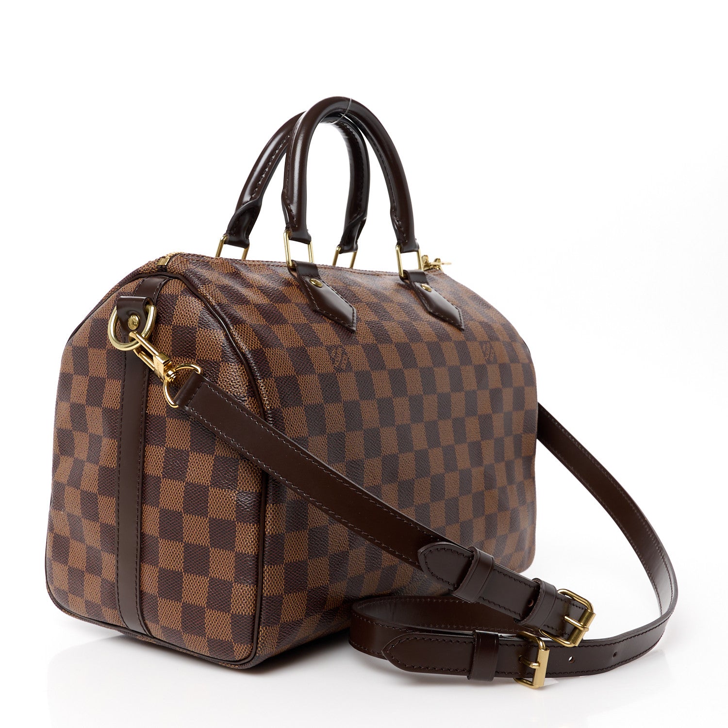 Louis Vuitton Damier Ebene Speedy Bandouliere 30 3 of 11