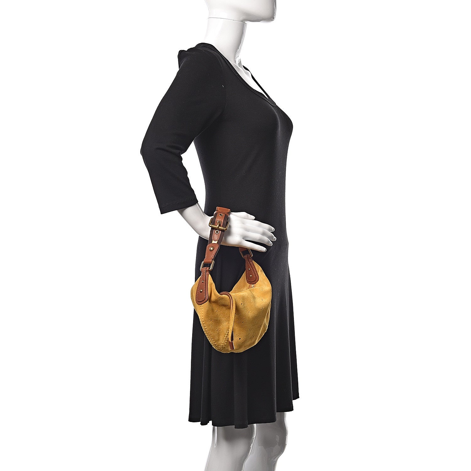 Louis Vuitton Suede Mahina Onatah PM Maize 2 of 15