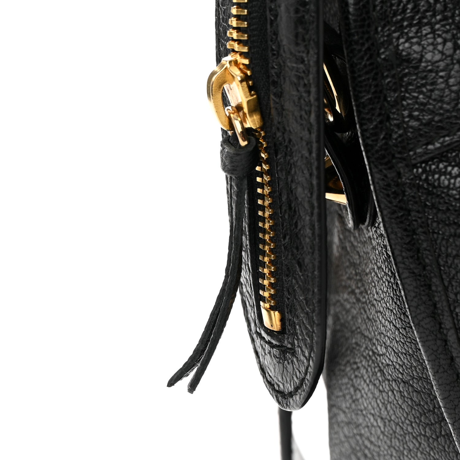Balenciaga Chevre Gold Metallic Edge Hardware City Black 14 of 14