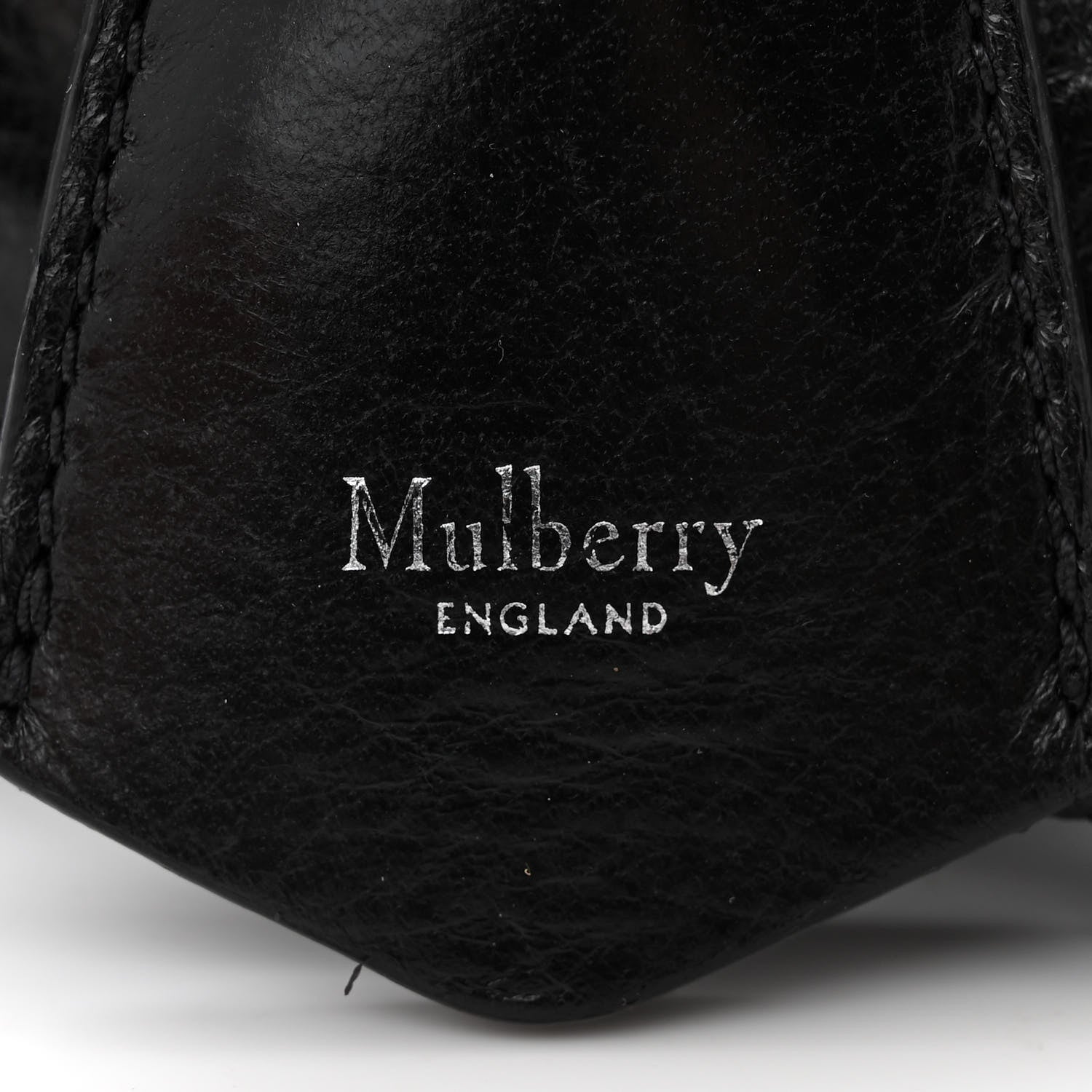Mulberry High Shine Calfskin Iris Tote Black 6 of 11