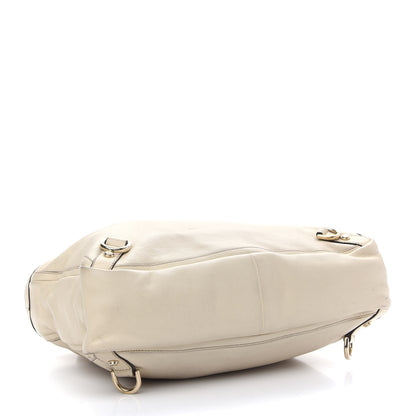 Gucci Calfskin Medium Abbey Tote Off White 4 of 10