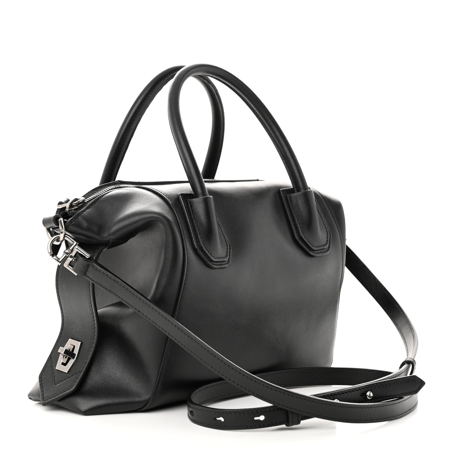 Givenchy Smooth Calfskin Small Soft Antigona Black 3 of 9
