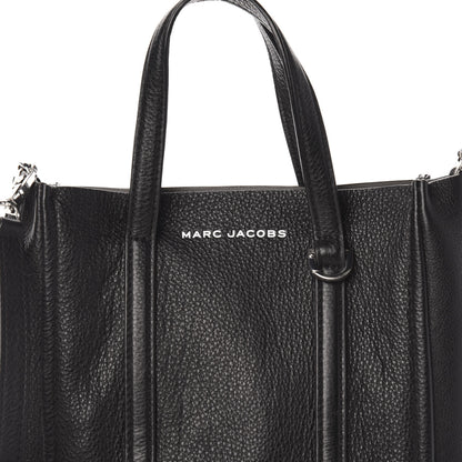 Marc Jacobs Grained Calfskin The Tag 21 Tote Black 10 of 10