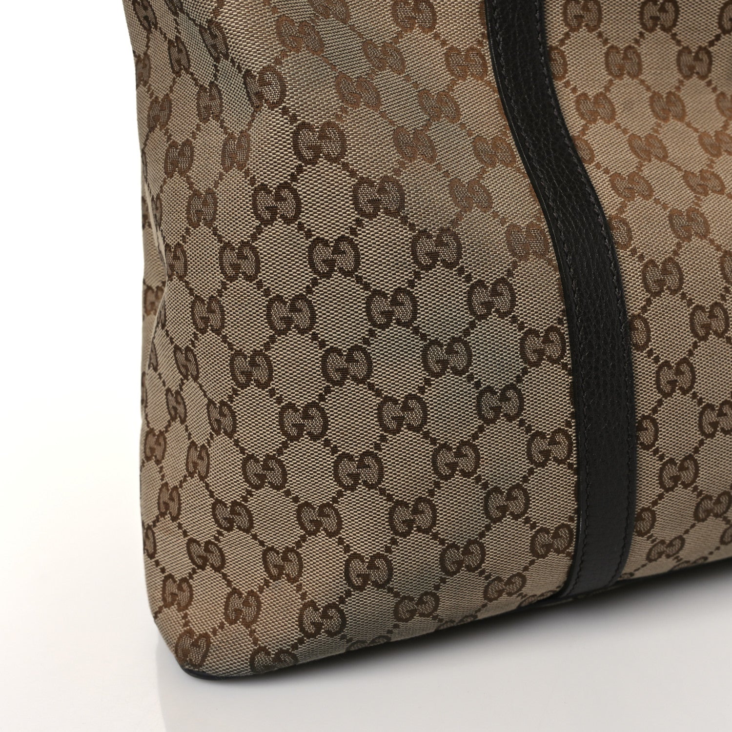 Gucci GG Monogram Large Joy Tote Bag Dark Brown 12 of 13