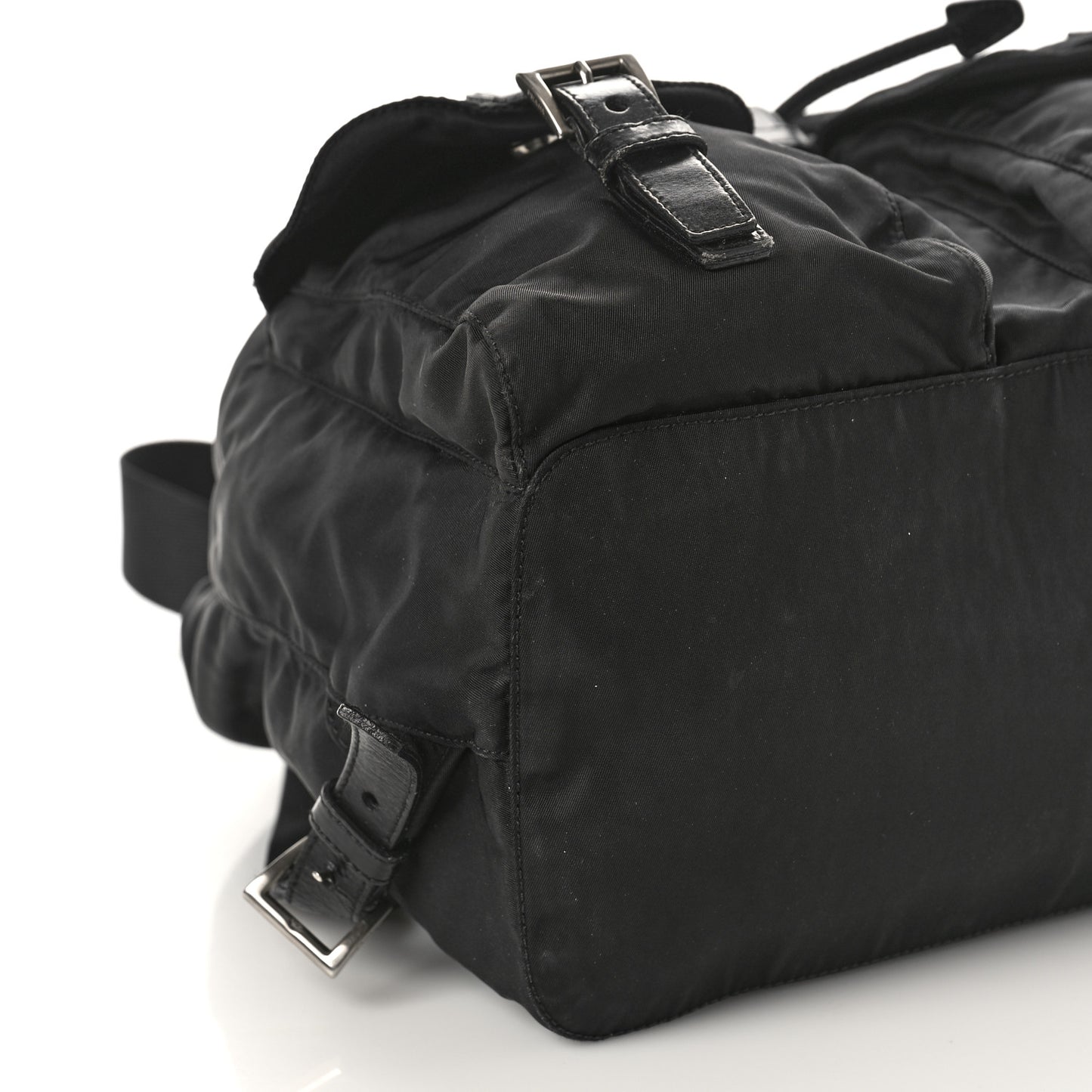 Tessuto Nylon Vela Medium Backpack Black