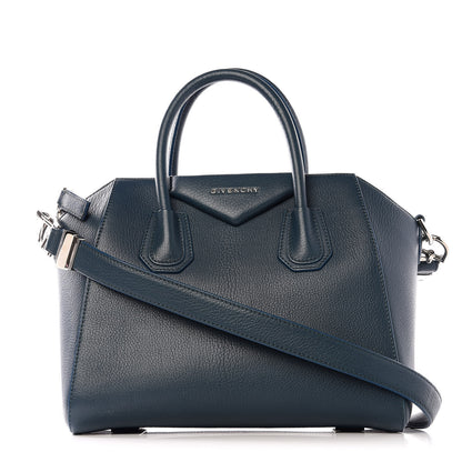 Givenchy Sugar Goatskin Small Antigona Prussian Blue 1 of 10