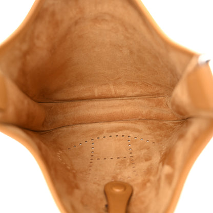 Hermes Taurillon Clemence Evelyne III PM Biscuit 5 of 11