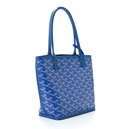 Goyard Goyardine Reversible Mini Anjou Sky Blue 4 of 10