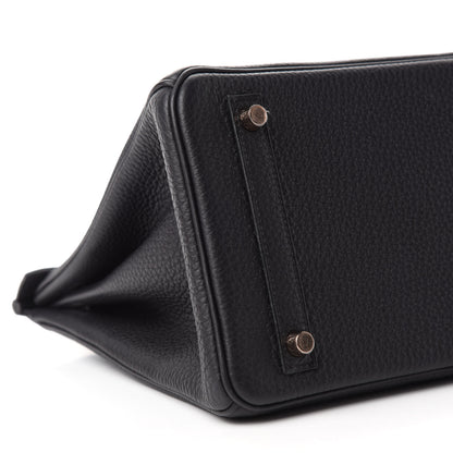 Hermes Togo Birkin 30 Black 6 of 11