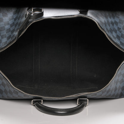 Louis Vuitton Damier Cobalt Keepall Bandouliere 55 5 of 7
