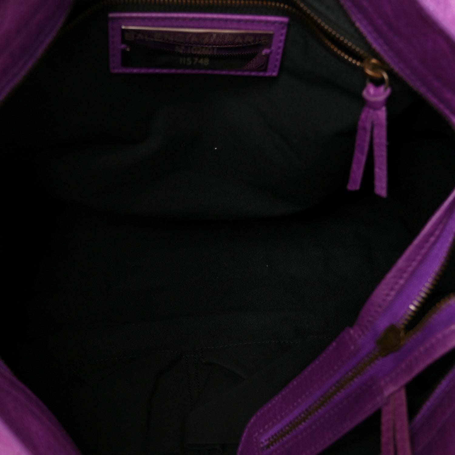 Balenciaga Agneau Classic Hardware City Ultraviolet 4 of 9