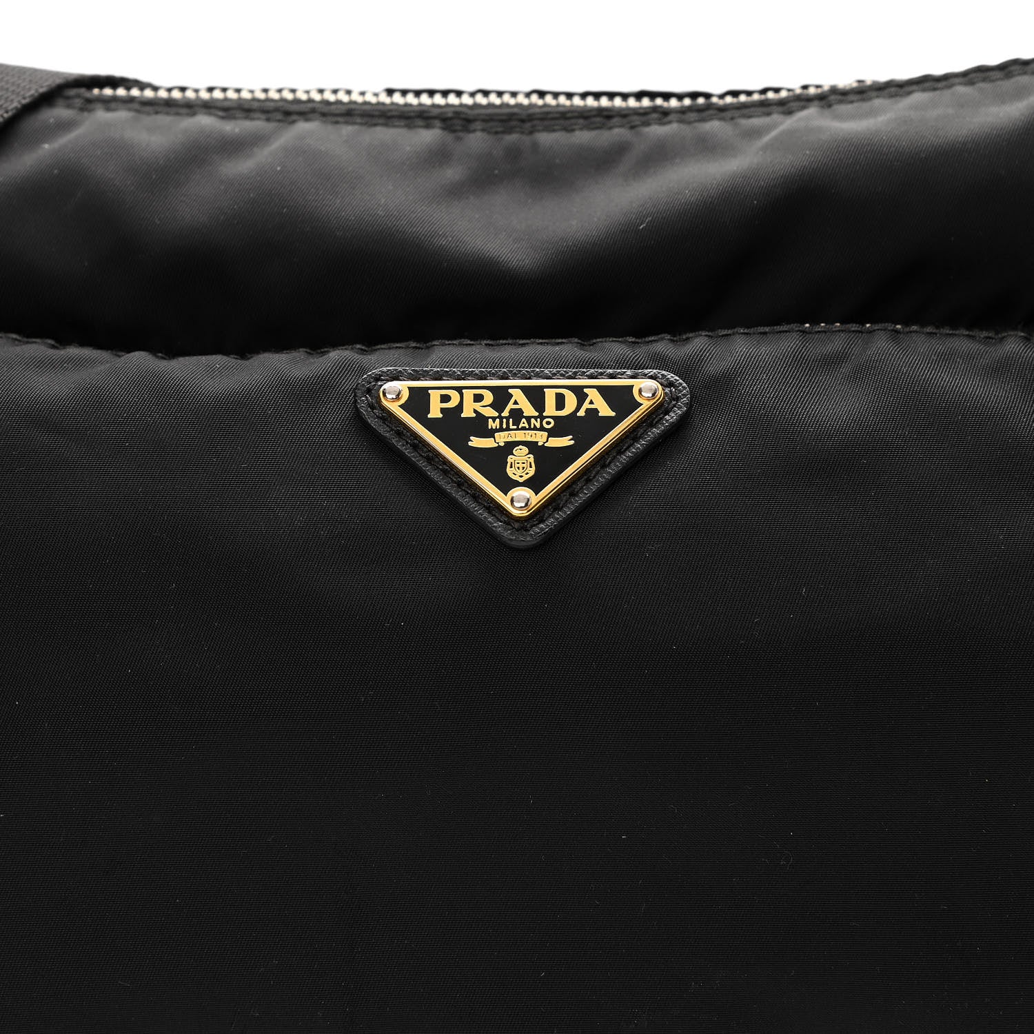 Prada Nylon Tessuto Messenger Bag Black 7 of 15