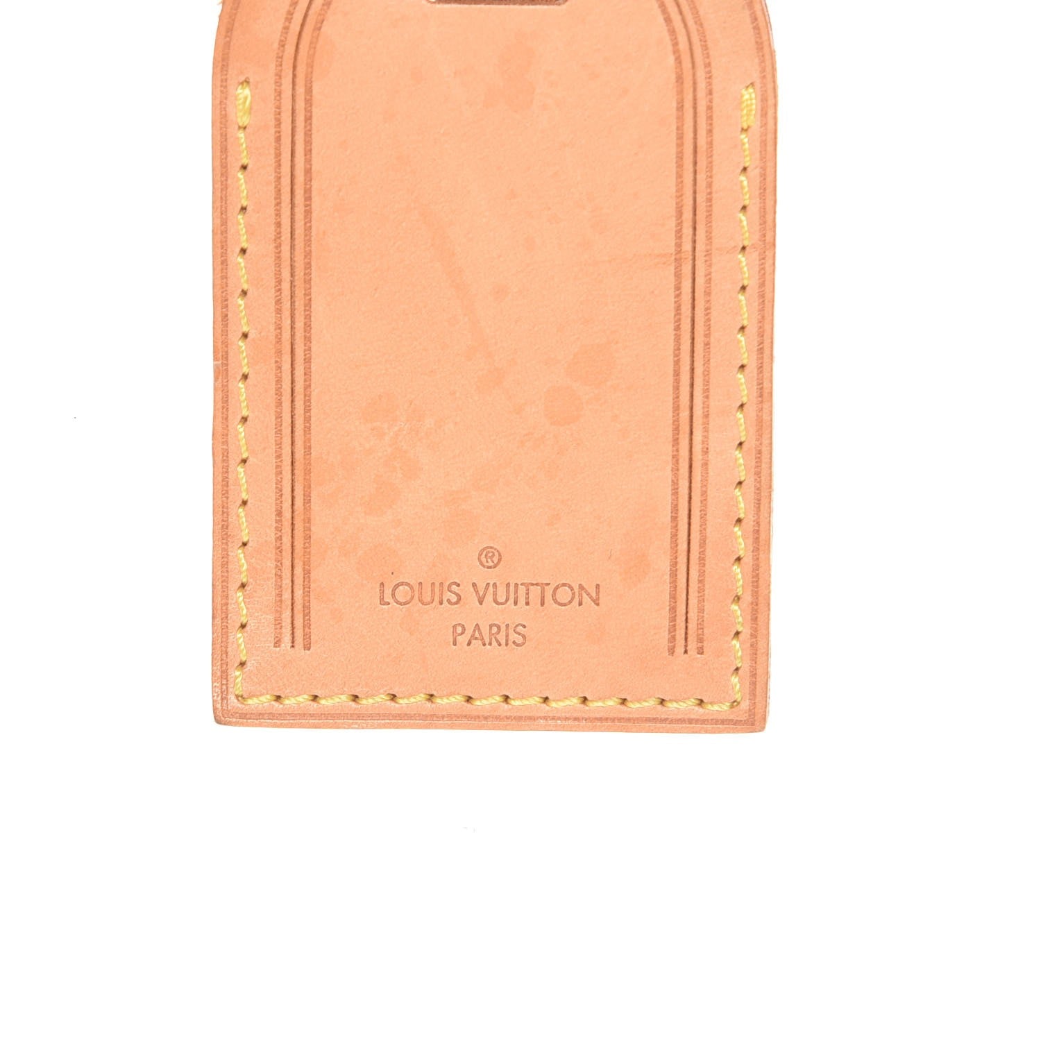Louis Vuitton Vachetta Luggage Tag 3 of 4