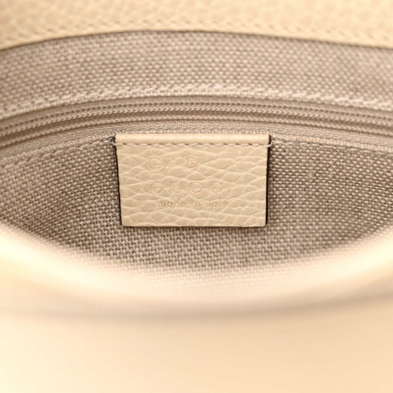 Gucci Dollar Calfskin Interlocking G Crossbody Bag Mystic White 6 of 16